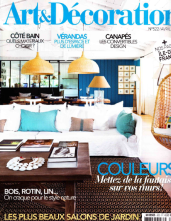 Art & Décoration - Avril 2017 - Verrière en acier de séparation bureau et salon Art & Décoration - Avril 2017 - Verrière en acier de séparation bureau et salon